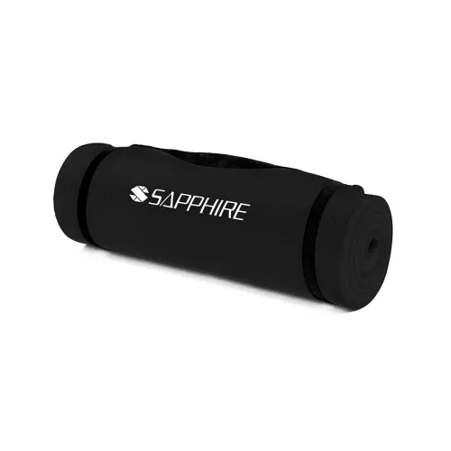 Mata do ćwiczeń Sapphire SG-150 15 mm - czarna