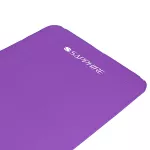 Mata do ćwiczeń Sapphire SG-105 15 mm z pokrowcem - fioletowa