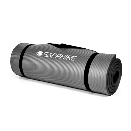 Mata do ćwiczeń Sapphire SG-105 15 mm - szara