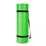 Mata do ćwiczeń Sapphire SG-105 15 mm z pokrowcem - zielona