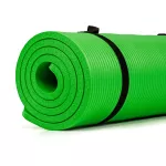 Mata do ćwiczeń Sapphire SG-105 15 mm z pokrowcem - zielona