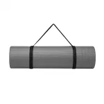 Mata do fitnessu z paskiem Gaiam 63321 10 mm szara Mata do fitnessu z paskiem Gaiam 63321 10 mm szara
