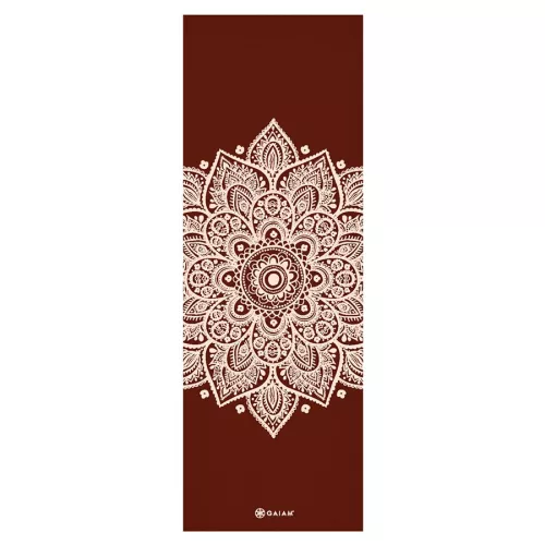 Mata do jogi Gaiam Intense Rust Sundial Flower 65733 5 mm