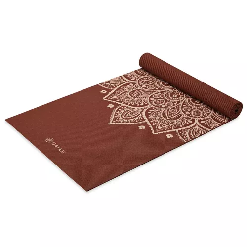 Mata do jogi Gaiam Intense Rust Sundial Flower 65733 5 mm