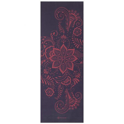 Mata do jogi premium Gaiam Aubergine Swirl 62892 6 mm