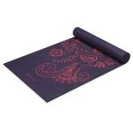 Mata do jogi premium Gaiam Aubergine Swirl 62892 6 mm