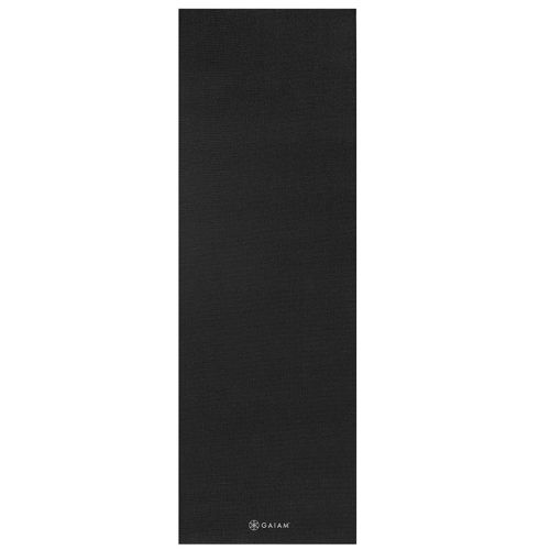 Mata do jogi Gaiam Black 65761 6 mm Mata do jogi Gaiam Black 65761 6 mm