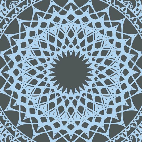 Mata do jogi Gaiam Blue Aura Dove Marrakesh 66829 5 mm
