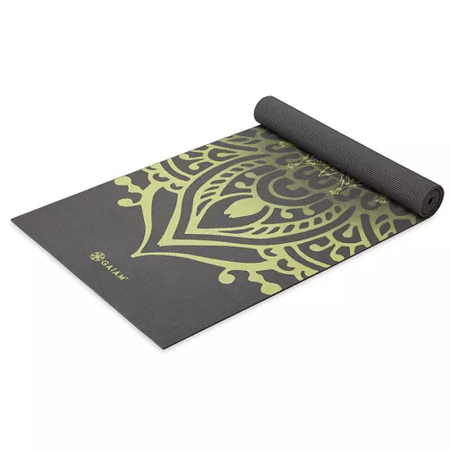 Mata do jogi Gaiam Cool Matcha Sundial Layers 65735 5 mm
