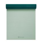 Mata do jogi dwustronna Gaiam Deep Jade 63847 5 mm