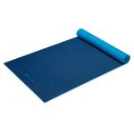 Mata do jogi Gaiam  dwustronna Navy & Blue 61698  6 mm 