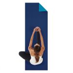 Mata do jogi Gaiam  dwustronna Navy & Blue 61698  6 mm 