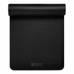 Mata do jogi Gaiam Essentials z paskiem czarna 6 mm 63312
