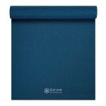 Mata do jogi Gaiam Essentials Navy z paskiem 63314 6 mm