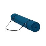 Mata do jogi Gaiam Essentials Navy z paskiem 63314 6 mm