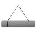 Mata do jogi Gaiam Essentials z paskiem szara 6 mm 63317 