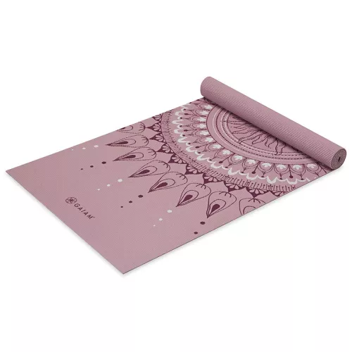 Mata do jogi Gaiam Here & Now Dusty Rose 65272 4 mm