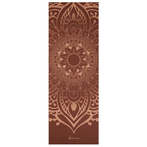 Mata do jogi Gaiam Intense Rust Sundial Layers 65738 5 mm Mata do jogi Gaiam Intense Rust Sundial Layers 65738 5 mm