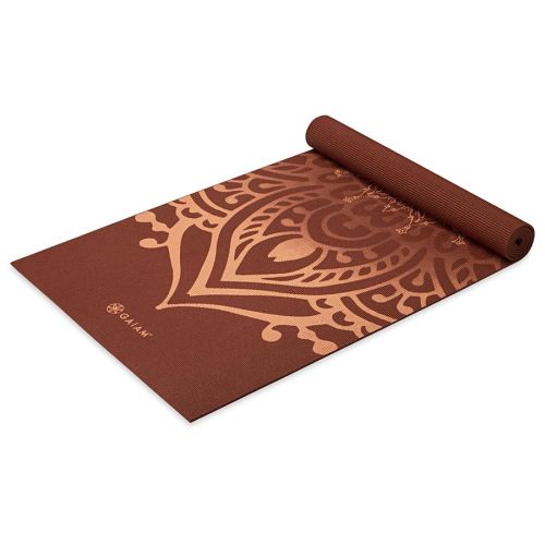 Mata do jogi Gaiam Intense Rust Sundial Layers 65738 5 mm