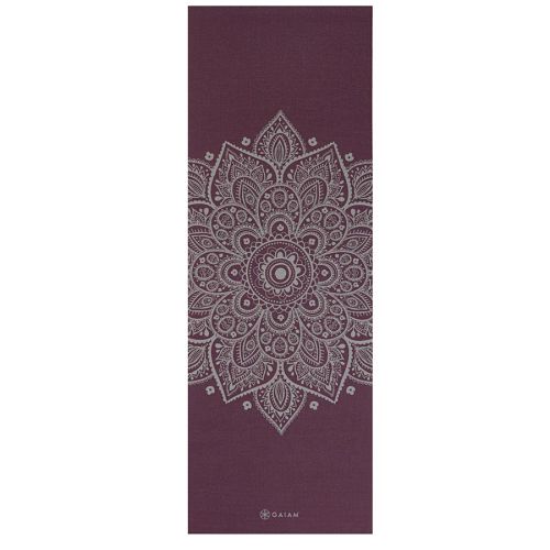 Mata do jogi Gaiam Midnight Plum Sundial Flower 65734 5 mm Mata do jogi Gaiam Midnight Plum Sundial Flower 65734 5 mm