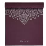 Mata do jogi Gaiam Midnight Plum Sundial Flower 65734 5 mm