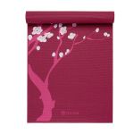 Mata do jogi Gaiam Pink Cherry Blossom 61332 4 mm