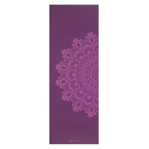 Mata do jogi Gaiam Purple Mandala 62202 6 mm