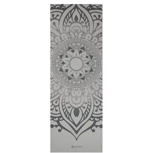 Mata do jogi Gaiam Sustained Grey Sundial Layers 65737 5 mm