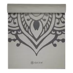 Mata do jogi Gaiam Sustained Grey Sundial Layers 65737 5 mm Mata do jogi Gaiam Sustained Grey Sundial Layers 65737 5 mm