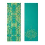 Mata do jogi dwustronna Turquoise Lotus Gaiam 62344 6 mm