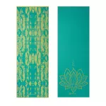 Mata do jogi dwustronna Turquoise Lotus Gaiam 62344 6 mm