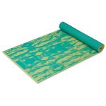 Mata do jogi dwustronna Turquoise Lotus Gaiam 62344 6 mm