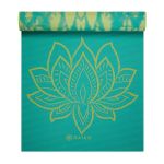 Mata do jogi dwustronna Turquoise Lotus Gaiam 62344 6 mm