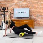 Mata fitness klubowa z otworami HMS Premium MFK07 - szaro-czarna Mata fitness klubowa z otworami HMS Premium MFK07 - szaro-czarna