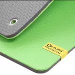Mata fitness klubowa z otworami HMS Premium MFK08 - zielono-czarna Mata fitness klubowa z otworami HMS Premium MFK08 - zielono-czarna