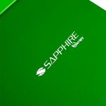 Mata gimnastyczna - materac Sapphire SH-110 - zielona