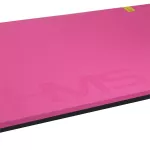 Mata fitness klubowa z otworami HMS Premium MFK02 - różowo-czarna Mata fitness klubowa z otworami HMS Premium MFK02 - różowo-czarna