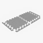 Mata ochronna puzzle Sapphire SG-1005 118x118 cm - szara