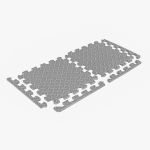 Mata ochronna puzzle Sapphire SG-1005 118x118 cm - szara