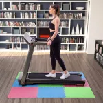 Mata puzzle pod sprzęt One Fitness MP10 10 mm 9 elementów - zielono-niebiesko-czerwona Mata puzzle pod sprzęt One Fitness MP10 10 mm 9 elementów - zielono-niebiesko-czerwona