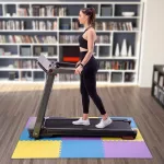 Mata puzzle pod sprzęt One Fitness MP10 10 mm 9 elementów - żółto-niebiesko-fioletowa Mata puzzle pod sprzęt One Fitness MP10 10 mm 9 elementów - żółto-niebiesko-fioletowa