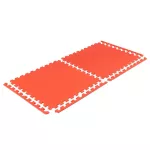 Mata amortyzująca Sapphire SG-006 puzzle 122 x 240 cm - czerwona