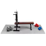 Mata amortyzująca Sapphire SG-006 puzzle 114 x 223 cm - szara