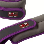 Obciążniki na nadgarstki i kostki 2x0,45 kg Body Sculpture BB 2700U