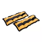 Obciążenie na rzep 2x0,5kg - pomarańczowy Obciążenie na rzep 2x0,5kg - pomarańczowy