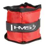 Obciążniki na ręce i nogi HMS OB02 2 x 0,7 kg - czerwone Obciążniki na ręce i nogi HMS OB02 2 x 0,7 kg - czerwone