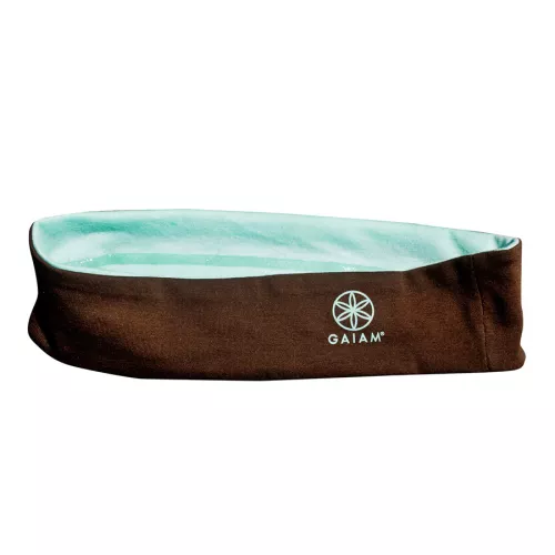 Opaska do włosów szeroka Gaiam 60536BR - brązowa