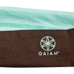Opaska do włosów szeroka Gaiam 60536BR - brązowa