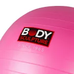 Piłka gimnastyczna 56 cm Body Sculpture BB 001 - różowa