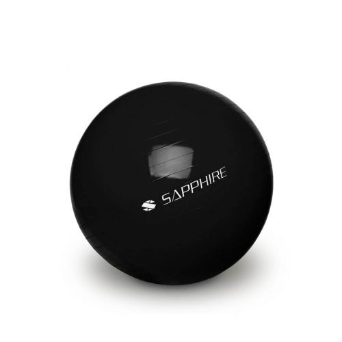 Piłka gimnastyczna 65 cm Sapphire SG-042 - czarna